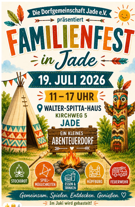 Familienfest in Jade: Ein Tag voller Spiel, Spaß und Begegnung